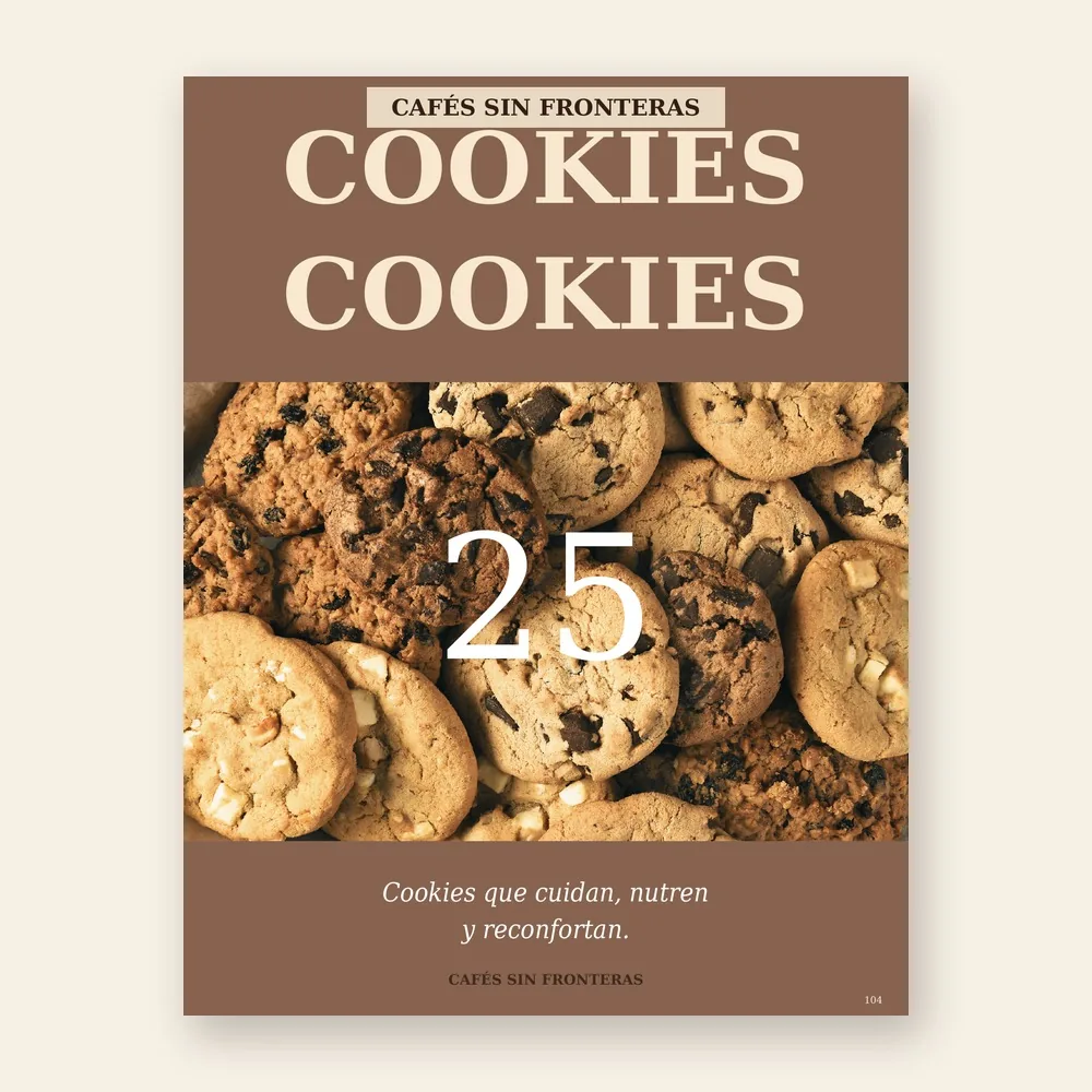 IMAGEN: mockup of bonus 3 of 8 — portada del recetario de cookies